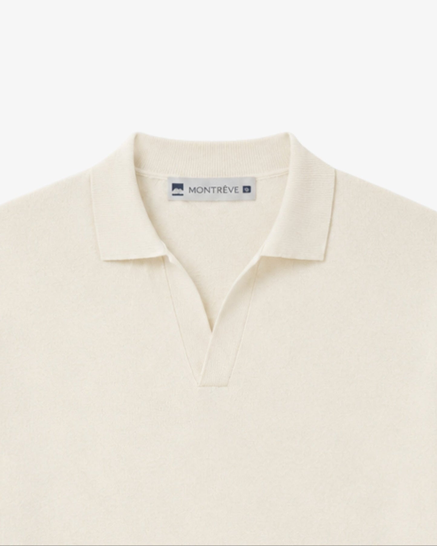 Knitted Polo - Beige