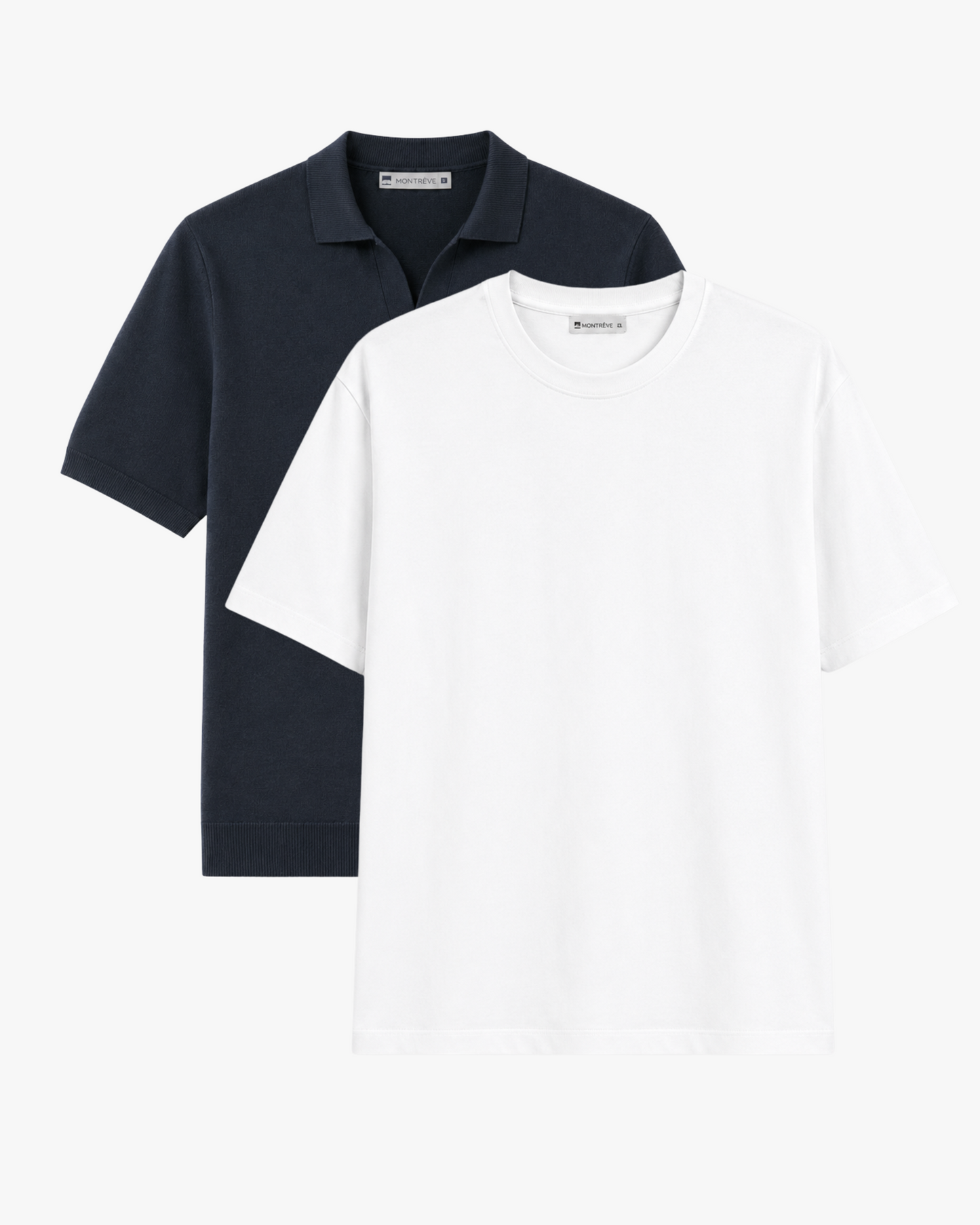 Knitted Polo & Heavyweight Tee ⅠⅠ Bundle