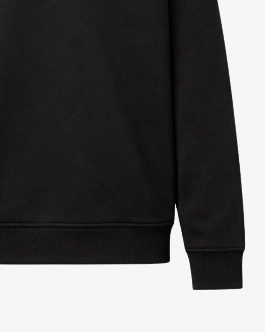 Quarter Zipper - Black