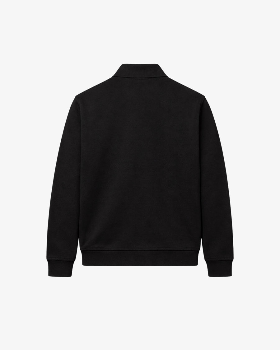 Long Sleeve Polo - Black