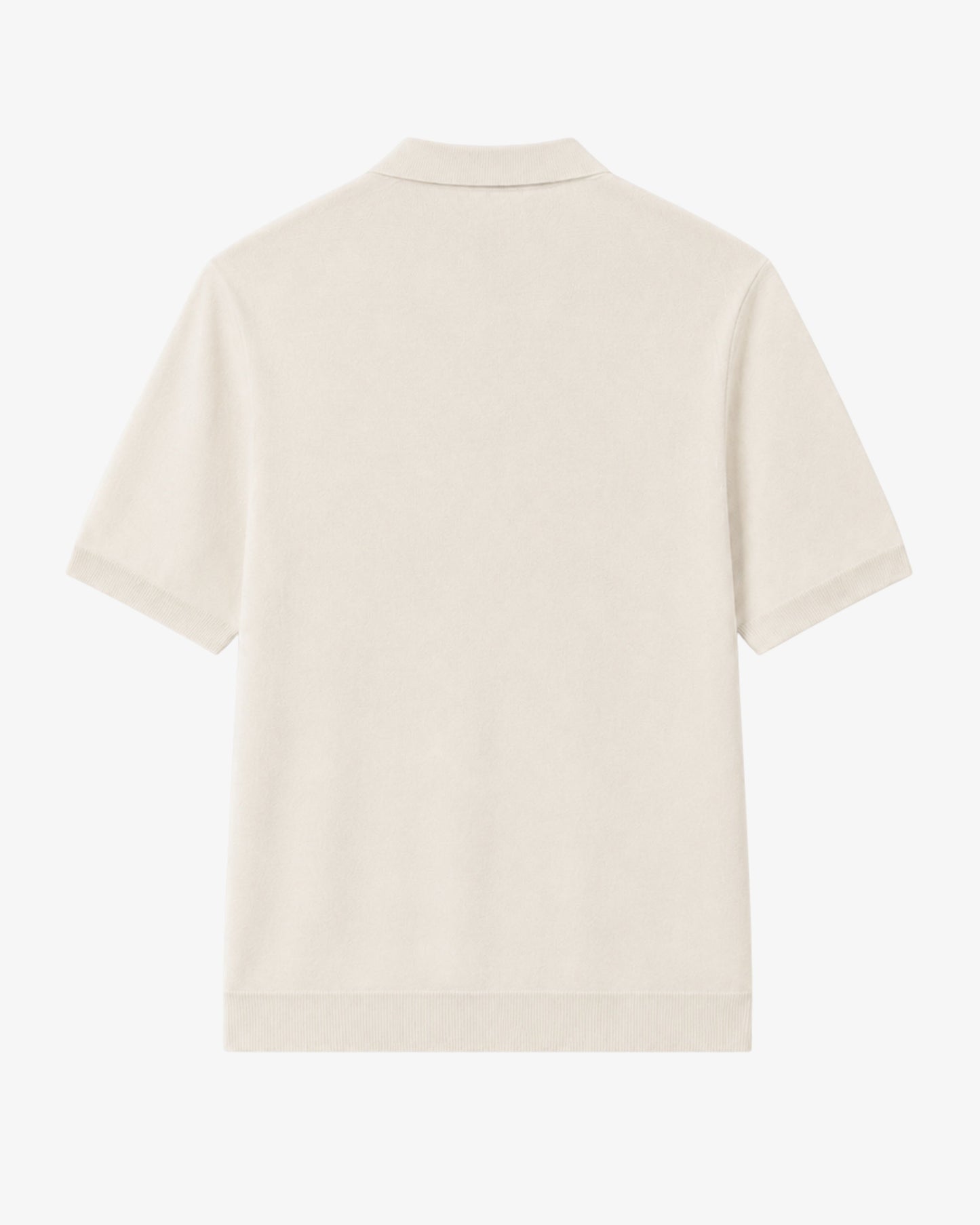 Knitted Polo - Beige