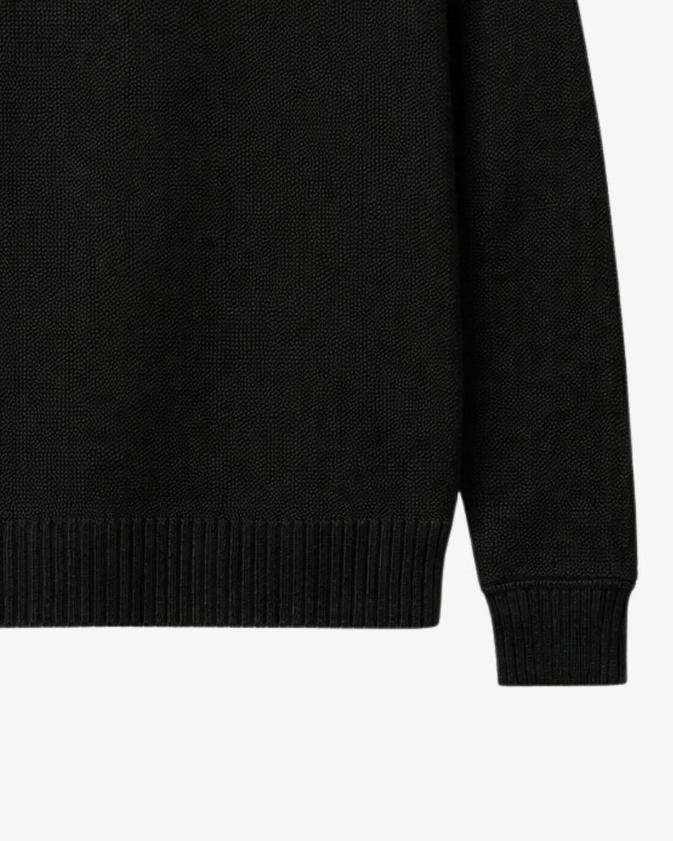 Knitted Crewneck - Black