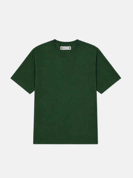 Heavyweight Tee ⅠⅠ - Dark Forest Green