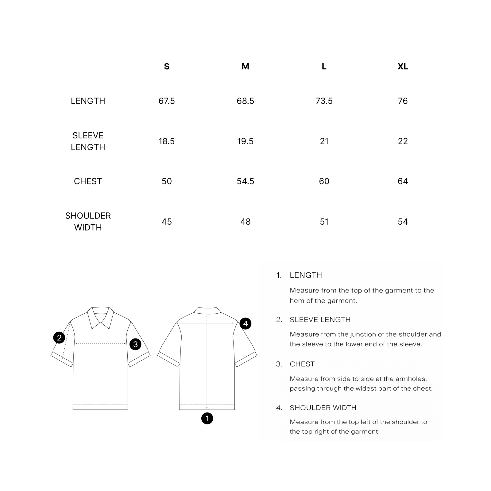 Measurement table