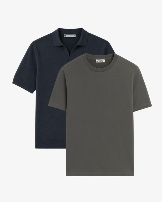 Knitted Polo & Lightweight Bundle
